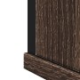 Bathroom cabinet with mirror, brown oak wood, 42x12x60 cm. by vidaXL, Dressing tables - Ref: Foro24-842435, Price: 48,41 €, D...