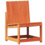 Silla de jardín madera maciza de pino marrón cera 50,5x55x77 cm de vidaXL, Sofás modulares de exterior - Ref: Foro24-844660, ...