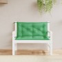 Garden bench cushions 2 pcs Oxford fabric green 100x50x7 cm by vidaXL, Cushions for chairs and sofas - Ref: Foro24-361664, Pr...