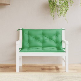 Garden bench cushions 2 pcs Oxford fabric green 100x50x7 cm by vidaXL, Cushions for chairs and sofas - Ref: Foro24-361664, Pr...