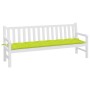 Light green Oxford fabric garden bench cushion 200x50x7 cm by vidaXL, Cushions for chairs and sofas - Ref: Foro24-361651, Pri...