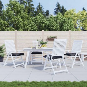 Gartenstuhl Kissen 4 Stück Oxford anthrazit Stoff 50x50x7 cm von vidaXL, Kissen für Stühle und Sofas - Ref: Foro24-361508, Pr...