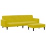 2-piece yellow velvet sofa set by vidaXL, Sofas - Ref: Foro24-3216284, Price: 296,99 €, Discount: %