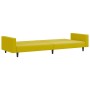 Juego de sofás 2 piezas terciopelo amarillo de vidaXL, Sofás - Ref: Foro24-3216284, Precio: 296,99 €, Descuento: %