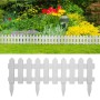 Garden edging 17 units PP white 10 m by vidaXL, Garden edging and edging - Ref: Foro24-48616, Price: 36,83 €, Discount: %