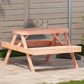 Solid Douglas wood picnic table 105x134x75 cm by vidaXL, Garden tables - Ref: Foro24-832570, Price: 101,28 €, Discount: %