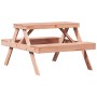 Mesa de pícnic madera maciza Douglas 105x134x75 cm de vidaXL, Mesas de jardín - Ref: Foro24-832570, Precio: 101,28 €, Descuen...