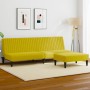 2-piece yellow velvet sofa set by vidaXL, Sofas - Ref: Foro24-3216278, Price: 262,39 €, Discount: %