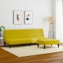 2-piece yellow velvet sofa set by vidaXL, Sofas - Ref: Foro24-3216278, Price: 262,39 €, Discount: %