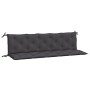 Garden bench cushions 2 units anthracite 180x50x7 cm by vidaXL, Cushions for chairs and sofas - Ref: Foro24-361716, Price: 61...