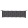 Garden bench cushions 2 units anthracite 180x50x7 cm by vidaXL, Cushions for chairs and sofas - Ref: Foro24-361716, Price: 61...