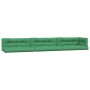 Cojines para palés 7 piezas tela verde de vidaXL, Cojines para sillas y sofás - Ref: Foro24-3200555, Precio: 197,52 €, Descue...