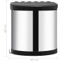 Built-in stainless steel kitchen trash can 8 L by vidaXL, Garbage cans and trash cans - Ref: Foro24-51171, Price: 44,90 €, Di...