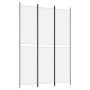 Divider screen with 3 white fabric panels 150x220 cm by vidaXL, Room dividers - Ref: Foro24-350242, Price: 30,89 €, Discount: %