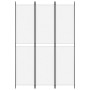 Divider screen with 3 white fabric panels 150x220 cm by vidaXL, Room dividers - Ref: Foro24-350242, Price: 30,89 €, Discount: %