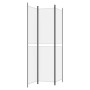 Divider screen with 3 white fabric panels 150x220 cm by vidaXL, Room dividers - Ref: Foro24-350242, Price: 30,89 €, Discount: %