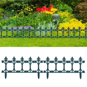 Garden edges 16 units PP green 10 m by vidaXL, Garden edging and edging - Ref: Foro24-48619, Price: 40,67 €, Discount: %