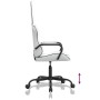 Silla gaming de masaje cuero sintético negro y blanco de vidaXL, Sillones para videojuegos - Ref: Foro24-345566, Precio: 113,...