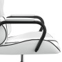 Silla gaming de masaje cuero sintético negro y blanco de vidaXL, Sillones para videojuegos - Ref: Foro24-345566, Precio: 113,...