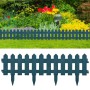 Garden edging 25 units PP green 10 m by vidaXL, Garden edging and edging - Ref: Foro24-48617, Price: 37,21 €, Discount: %