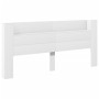 Cabecero de cama con LED blanco 220x16,5x103,5 cm de vidaXL, Cabeceros y pies de cama - Ref: Foro24-839273, Precio: 108,16 €,...