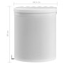 Built-in plastic kitchen trash can 12 L by vidaXL, Garbage cans and trash cans - Ref: Foro24-51174, Price: 39,86 €, Discount: %