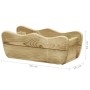 Raised raised bed made of impregnated pine wood 50x18x18 cm by vidaXL, Pots and planters - Ref: Foro24-49107, Price: 15,23 €,...