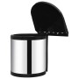 Built-in stainless steel kitchen trash can 12 L by vidaXL, Garbage cans and trash cans - Ref: Foro24-51172, Price: 61,60 €, D...