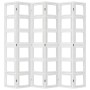 White Paulownia solid wood 6-panel dividing screen by vidaXL, Room dividers - Ref: Foro24-358700, Price: 215,33 €, Discount: %