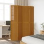 4-panel partition screen solid paulownia wood brown by vidaXL, Room dividers - Ref: Foro24-358819, Price: 116,91 €, Discount: %