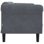 Dunkelgraues 2-Sitzer-Sofa aus Samt von vidaXL, Sofas - Ref: Foro24-372576, Preis: 284,99 €, Rabatt: %