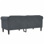 Dunkelgraues 2-Sitzer-Sofa aus Samt von vidaXL, Sofas - Ref: Foro24-372576, Preis: 284,99 €, Rabatt: %