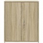 Aparador de madera de ingeniería roble Sonoma 60x31x70 cm de vidaXL, Aparadores - Ref: Foro24-840459, Precio: 61,12 €, Descue...