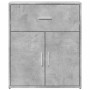 Concrete gray engineered wood sideboard 60x31x70 cm by vidaXL, Sideboards - Ref: Foro24-840467, Price: 66,99 €, Discount: %