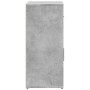 Aparador de madera de ingeniería gris hormigón 60x31x70 cm de vidaXL, Aparadores - Ref: Foro24-840467, Precio: 66,86 €, Descu...