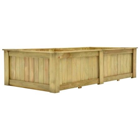 Impregnated pine wood flowerbed 196x100x50 cm by vidaXL, Pots and planters - Ref: Foro24-49097, Price: 226,99 €, Discount: %