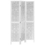 White Paulownia solid wood 3-panel dividing screen by vidaXL, Room dividers - Ref: Foro24-358670, Price: 86,22 €, Discount: %