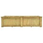 Impregnated pine wood flowerbed 196x100x50 cm by vidaXL, Pots and planters - Ref: Foro24-49097, Price: 226,99 €, Discount: %