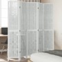 White Paulownia solid wood 5-panel dividing screen by vidaXL, Room dividers - Ref: Foro24-358679, Price: 144,33 €, Discount: %