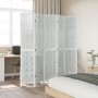 White Paulownia solid wood 5-panel dividing screen by vidaXL, Room dividers - Ref: Foro24-358679, Price: 144,33 €, Discount: %