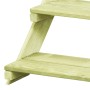 Pine wood plant stand impregnated 80x80x80 cm by vidaXL, Pot stands - Ref: Foro24-49104, Price: 67,09 €, Discount: %