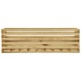 Impregnated pine wood flower bed 120x40x38.5 cm by vidaXL, Pots and planters - Ref: Foro24-49091, Price: 62,99 €, Discount: %