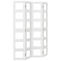 White Paulownia solid wood 4-panel dividing screen by vidaXL, Room dividers - Ref: Foro24-358691, Price: 132,59 €, Discount: %