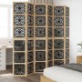 Divider screen 6 panels solid Paulownia wood brown black by vidaXL, Room dividers - Ref: Foro24-358812, Price: 188,92 €, Disc...