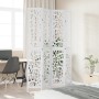 White Paulownia solid wood 4-panel dividing screen by vidaXL, Room dividers - Ref: Foro24-358740, Price: 123,38 €, Discount: %