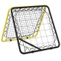 Verstellbarer doppelseitiger Rebounder aus gelbem und schwarzem Stahl von vidaXL, Zubehör für Fußballtore - Ref: Foro24-40079...