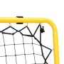 Verstellbarer doppelseitiger Rebounder aus gelbem und schwarzem Stahl von vidaXL, Zubehör für Fußballtore - Ref: Foro24-40079...