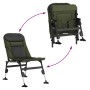 Green Folding Adjustable Mud Leg Fishing Chair by vidaXL, Garden chairs - Ref: Foro24-4006414, Price: 92,83 €, Discount: %