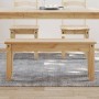 Panama dining bench solid pine wood 105x30x45 cm by vidaXL, Dining and kitchen benches - Ref: Foro24-4005711, Price: 84,99 €,...