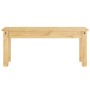 Panama dining bench solid pine wood 105x30x45 cm by vidaXL, Dining and kitchen benches - Ref: Foro24-4005711, Price: 84,99 €,...